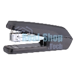 Степлер настольный Deli E0464BLACK Exceed 24/6 26/6 (25 листов) черный, 100 скоб, металл/пластик закрытый/открытый, коробка