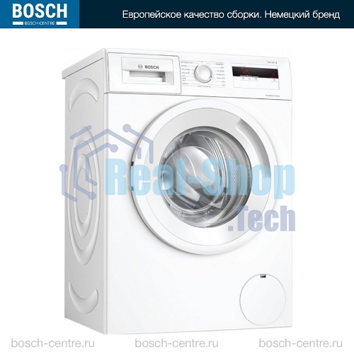 Стирально-сушильная машина Bosch WNA134L0SN белый, загр.фронтальная, макс.: 8кг, 1400 об/мин, класс: A