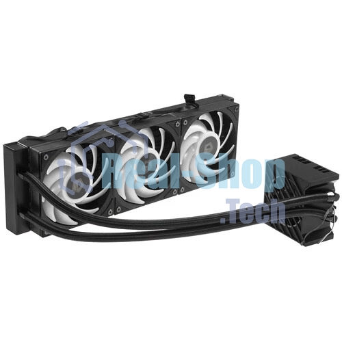 Система жидкостного охлаждения ID-Cooling Dashflow 360 XT Pro ARGb черный 120мм алюминий+медь 2150rpm 32.5db 4-pin 350W
