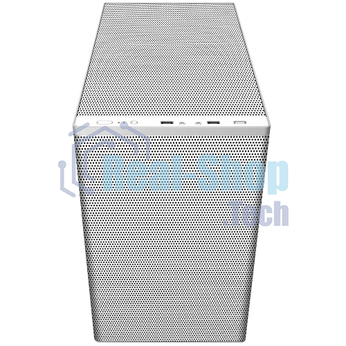 Компьютерный корпус Bloody BD-CC117F белый без БП mATX 5x120мм 1xUSB 2.0 1xUSB 3.0 audio bott PSU