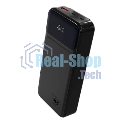Портативный аккумулятор MORE CHOICE (4620202552778) PB29-20 20000mAh 1USB+2Type-C 3.0A 22.5W+PD20W+QC3.0, черный