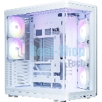 Компьютерный корпус ZALMAN MidTower P60 белый (ATX, без БП, 5x120мм ARGb fans, 1xUSB Type C, 2xUSB 3.0) (Zalman P60 белый)