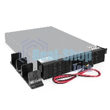 Батарейный блок ExeGate PowerExpert BX-2U.192V.16S7Ah для ULS-575-6kVA/ULS-575-10kVA встроенные батареи 12V 7.2Ah - 16шт, Rackmount 2U/Tower, металлический корпус, черный