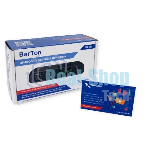 Цифровой эфирный приемник BarTon TH-563