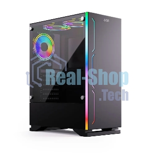 Компьютерный корпус ABR Robin I (1хUSB 3.0, 2хUSB 2.0, HD Audio, 3xRGb Fan, ATX, Micro-ATX)