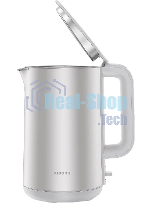 Чайник электрический Xiaomi Electric Kettle S1 EU, 1800 Вт, 1.7 л серый