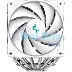 Кулер для процессора DEEPCOOL AK620 DIGITAL SE WH LGA20XX/1700/1200/115X/AM5/AM4 (9шт/кор, TDP 260W, PWM, DUAL Fan 120мм, 6 тепл. трубок, ARGb, белый) RET (R-AK620-WHADMN-GJD)