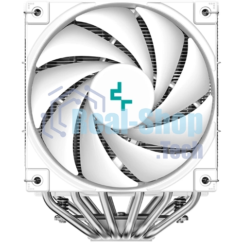 Кулер для процессора DEEPCOOL AK620 DIGITAL SE WH LGA20XX/1700/1200/115X/AM5/AM4 (9шт/кор, TDP 260W, PWM, DUAL Fan 120мм, 6 тепл. трубок, ARGb, белый) RET (R-AK620-WHADMN-GJD)