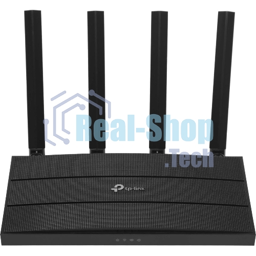 Роутер TP-Link AX1500 Dual-Band Wi-Fi 6 RouterSPEED: 300 Mbps at 2.4 GHz + 1201Mbps at 5 GHzSPEC: 4× Antennas, 1GHz Dual Core CPU, 1× Gigabit WAN Port + 3× Gigabit LAN Ports, 1024-QAM, OFDMAFEATURE: Tether App, WPA3, Access Point Mode, IPv6 Supported, IPTV, Bea