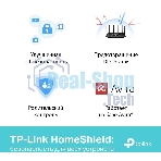 Роутер TP-Link Archer AX73 AX5400 Dual Band Wireless Gigabit Router, 1.5 GHz Tri-Core CPU, 1 GE WAN + 4 GE LAN ports, 1× USB 3.0 Port, support 1024-QAM, OFDMA, MU-MIMO, Airtime Fairness, Beamforming, 160MHz Channel Width, come with HomeShieldTM, support Russia PPTP/L2TP/PPPoE