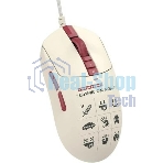 Мышь беспроводная/проводная A4Tech Bloody R72 Ultra Duo белый/красный/рисунок, 20000 dpi, USB Type-A/Type-C, радиоканал, кнопки-7