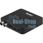 Приставка для цифрового ТВ Cadena CDT-2388S черный, DVB-T2, DVB-T, HDMI, USB 2.0