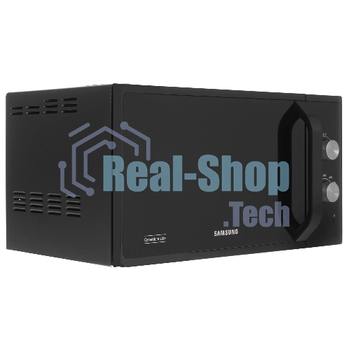 Микроволновая печь Samsung MS23K3614AK черный/серебристый, 23 л, 800 Вт, переключатели - поворотный механизм