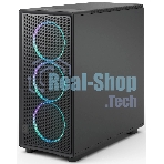 Корпус Fractal Design Epoch XL Black TG RGB Light Tint, Full-Tower, чёрный, 3 x 140 мм