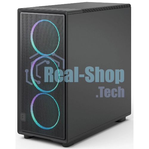 Корпус Fractal Design Epoch XL Black TG RGB Light Tint, Full-Tower, чёрный, 3 x 140 мм