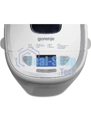 Хлебопечка Gorenje BM900WS белый, 550 Вт, 0.9 кг, 13 программ