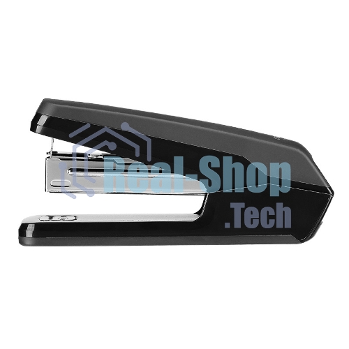 Степлер настольный Deli E0464BLACK Exceed 24/6 26/6 (25 листов) черный, 100 скоб, металл/пластик закрытый/открытый, коробка