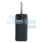 Портативный аккумулятор Perfeo Powerbank Atomic Age 30000 mAh/LED дисплей/PD + QC 3.0/Type-C/2 USB/Выход: 5A, max 22.5Wчерный (PF_E1478)