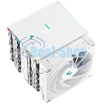 Кулер для процессора DEEPCOOL AK620 DIGITAL SE WH LGA20XX/1700/1200/115X/AM5/AM4 (9шт/кор, TDP 260W, PWM, DUAL Fan 120мм, 6 тепл. трубок, ARGb, белый) RET (R-AK620-WHADMN-GJD)