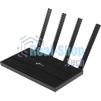 Роутер TP-Link AX1500 Dual-Band Wi-Fi 6 RouterSPEED: 300 Mbps at 2.4 GHz + 1201Mbps at 5 GHzSPEC: 4× Antennas, 1GHz Dual Core CPU, 1× Gigabit WAN Port + 3× Gigabit LAN Ports, 1024-QAM, OFDMAFEATURE: Tether App, WPA3, Access Point Mode, IPv6 Supported, IPTV, Bea