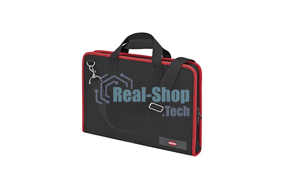 Сумка для инструментов Knipex KN-002111LE 15отд. 8карм. черный/красный