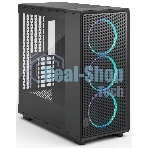 Корпус Fractal Design Epoch XL Black TG RGB Light Tint, Full-Tower, чёрный, 3 x 140 мм