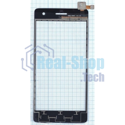 Сенсорное стекло (тачскрин) для Micromax Canvas Knight A350, черное