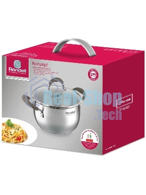 Кастрюля с/кр 20 см 3,3 л Konzept Rondell RDS-1229