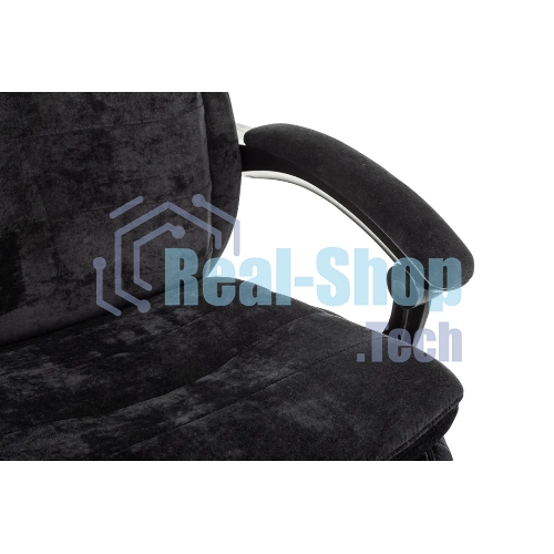 Кресло Бюрократ T-9950MSG-F/BLACK-PU черный, экокожа