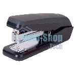 Степлер настольный Deli E0464BLACK Exceed 24/6 26/6 (25 листов) черный, 100 скоб, металл/пластик закрытый/открытый, коробка