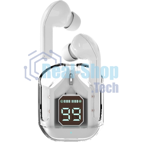 Наушники TWS MORE CHOICE BW07 белый, вкладыши, Bluetooth, до 4 ч