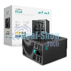 Блок питания Deepcool/GamerStorm PQ1200G (ATX 3.1, 1200W, Full Cable Management, PWM 120мм fan, 80 PLUS GOLD, Active PFC + Half Bridge + DC/DC, Full Japanese Capasitors, Gen5 PCIe) RET