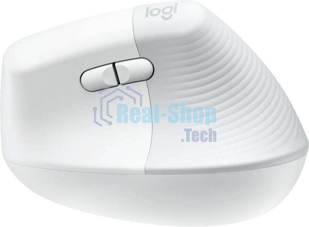Мышь беспроводная Logitech Lift Vertical Ergonomic белый/PALE GREY (4000dpi 6but) (910-006480)