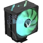 Устройство охлаждения(кулер) Formula Ice Burg ARGb Soc-AM5/AM4/1200/1700/1851 черный 4-pin 17-34dB Al+Cu 170W 552gr Ret (ICE BURG ARPW 4P BK)
