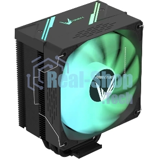 Устройство охлаждения(кулер) Formula Ice Burg ARGb Soc-AM5/AM4/1200/1700/1851 черный 4-pin 17-34dB Al+Cu 170W 552gr Ret (ICE BURG ARPW 4P BK)