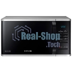 Микроволновая печь Samsung MS23K3513AS/BW серебристый/черный, 23 л, 800 Вт, переключатели - кнопки