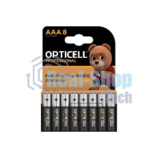 Батарея Opticell Professional AAA AAA (8шт) блистер