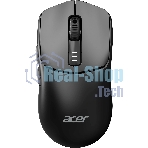Мышь беспроводная Acer OMR312 черный, 3200 dpi, радиоканал, Bluetooth, USB, кнопки - 5