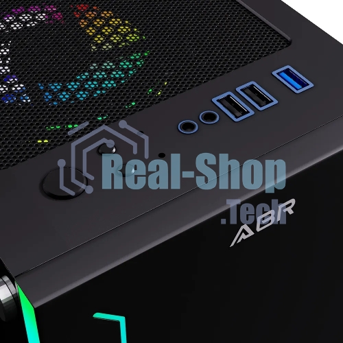 Компьютерный корпус ABR Robin I (1хUSB 3.0, 2хUSB 2.0, HD Audio, 3xRGb Fan, ATX, Micro-ATX)