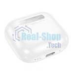 Наушники TWS Hoco EW85 белый, вкладыши, Bluetooth, до 4 ч.