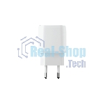 Сетевое зарядное устройство OLMIO Type-C+USB, 20W, 3A, QuickCharge3.0, PowerDelivery, белое