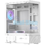 Корпус Formula Crystal Z1CM v2 белый без БП mATX 5x120мм 1xUSB3.0 audio bott PSU