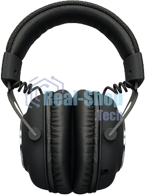 Гарнитура проводная с микрофоном Logitech Pro X LIGHTSPEED черный мониторные BT оголовье (981-000907)