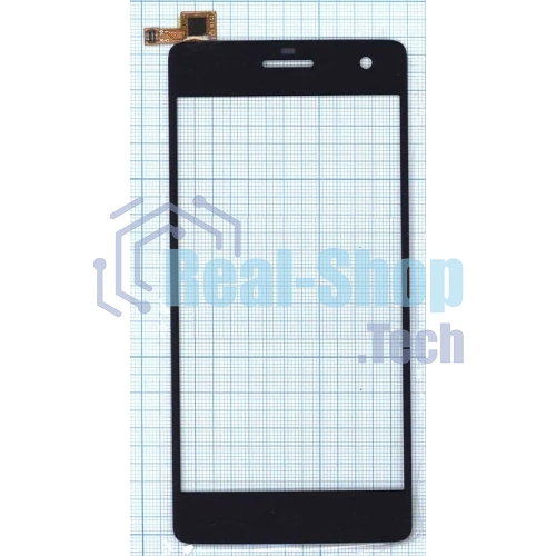Сенсорное стекло (тачскрин) для Micromax Canvas Knight A350, черное