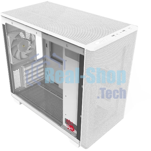 Компьютерный корпус Bloody BD-CC117F белый без БП mATX 5x120мм 1xUSB 2.0 1xUSB 3.0 audio bott PSU
