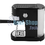 Кофеварка рожковая Energy EN-256R (108169) черный, исп. кофе - молотый, 1,2 л, 1100 Вт, 15 бар