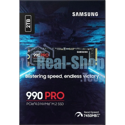 Накопитель SSD Samsung 2TB M.2 2280 990 PRO MZ-V9P2T0B/AM