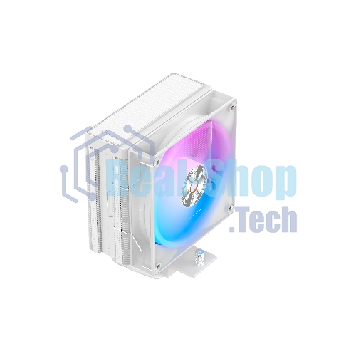 Кулер для процессора Cooler Ocypus Delta A40 WH ARGb белый 120мм алюминий+медь 2000rpm 29db 4-pin 220W 156мм