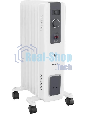 Радиатор масляный Royal Clima ROR-FR7-1500M 1500Вт белый/черный