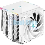 Кулер для процессора DEEPCOOL AK620 DIGITAL SE WH LGA20XX/1700/1200/115X/AM5/AM4 (9шт/кор, TDP 260W, PWM, DUAL Fan 120мм, 6 тепл. трубок, ARGb, белый) RET (R-AK620-WHADMN-GJD)